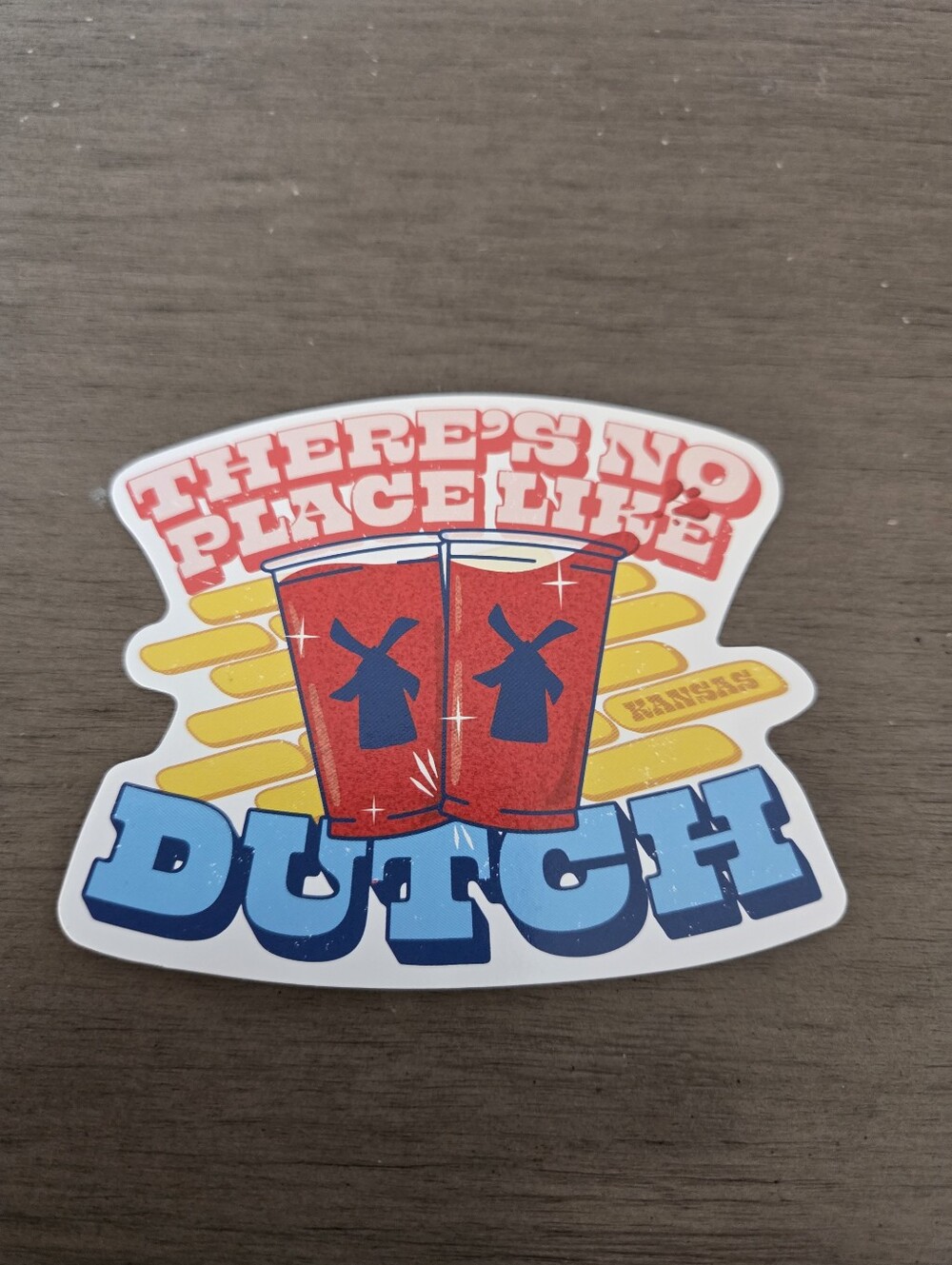 Dutch Bros Exclusive State Sticker 6/10/26 Kansas